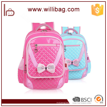 Bolso de escuela al por mayor para las muchachas Bolso de escuela lindo de la escuela de la mochila de las muchachas